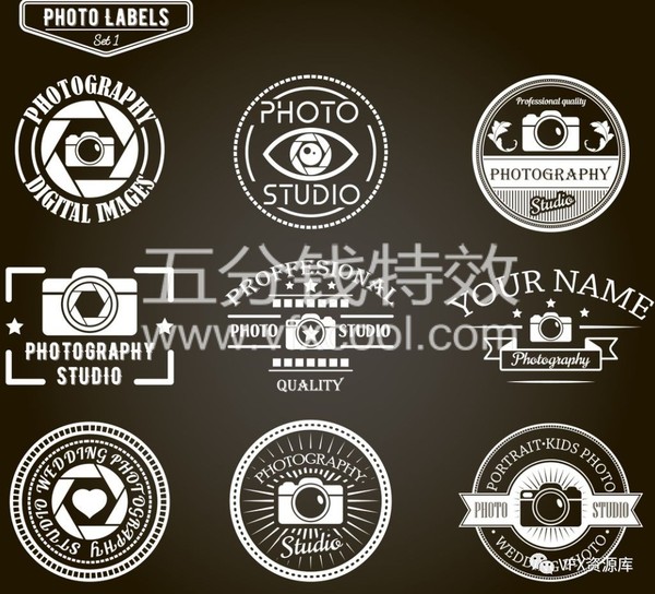 摄影师专属LOGO大全，定制一套自己的LOGO！