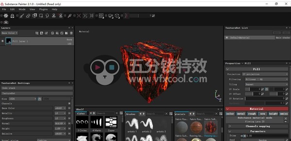 500MB Substance Painter 材质球 带图!