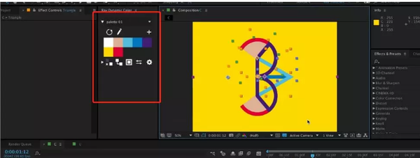 MG动画自动配色插件！摆脱配色烦恼！