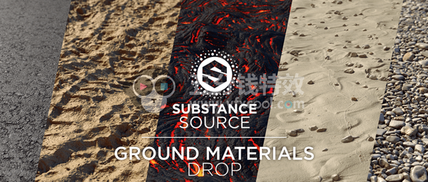 31款炫酷SP地面土壤智能材质球sp材质球预设