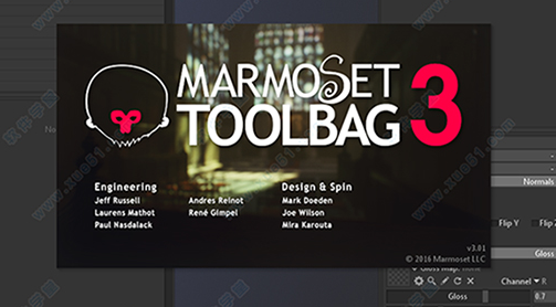 Marmoset Toolbag八猴渲染器3.06 Win x64