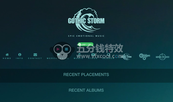 哥特风暴背景音乐震撼大气宣传片配乐1-40!