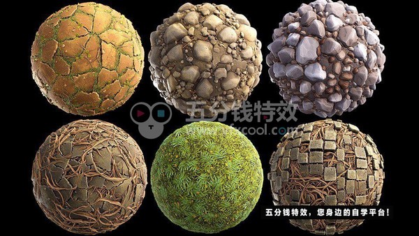 UE4超级材质预设包-50套风格化预设材质库！