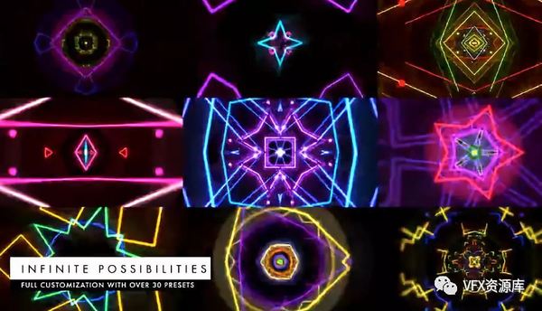 FCPX 舞台背景无限循环插件，瞬间制作炫酷图形效果！