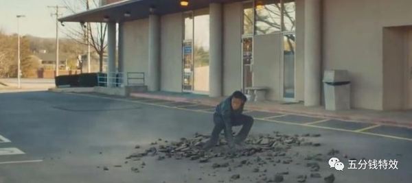 52组地面破裂合成素材，一秒做大片