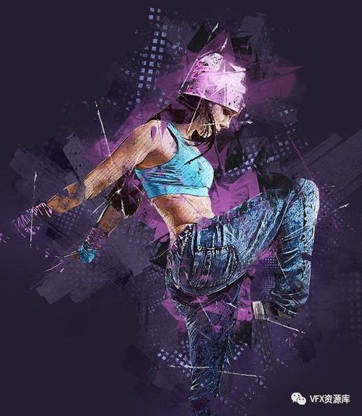 PS超酷涂鸦动作，快速生成炫酷效果！