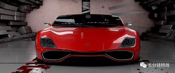 影视级汽车模型，工业设计高效出图！