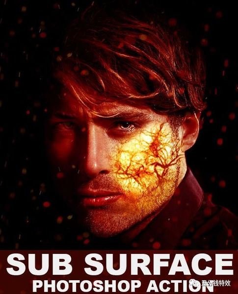 PS地狱容颜特效动作，快速生成特效面孔！超酷！