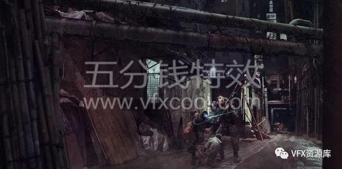 星球大战未来科幻光效激光镜头光斑叠加合成素材！