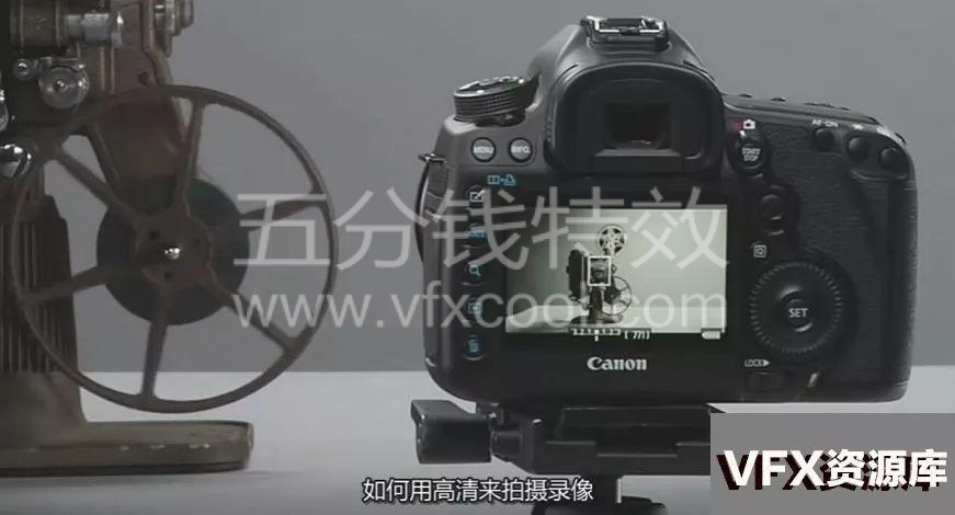 佳能5DⅢ 数码单反摄影从入门到精通，独家中文字幕精讲教程！