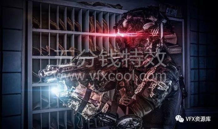 星球大战未来科幻光效激光镜头光斑叠加合成素材！