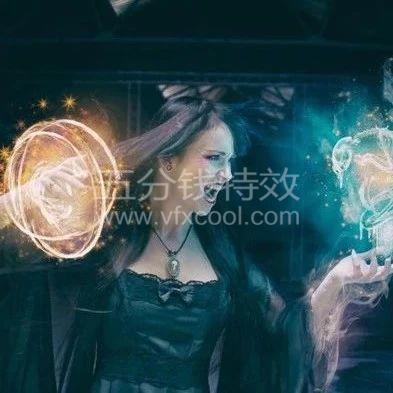 星球大战未来科幻光效激光镜头光斑叠加合成素材!