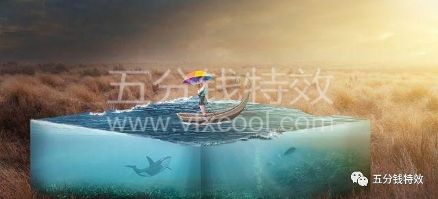 PS高级创意合成教程，看到图片就放弃系列！