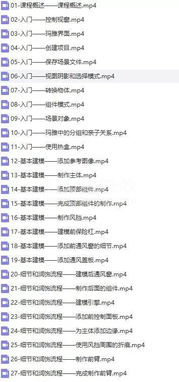 影视建模高端课程，3DMAX+MAYA+ZB+U3D,全系列课程！