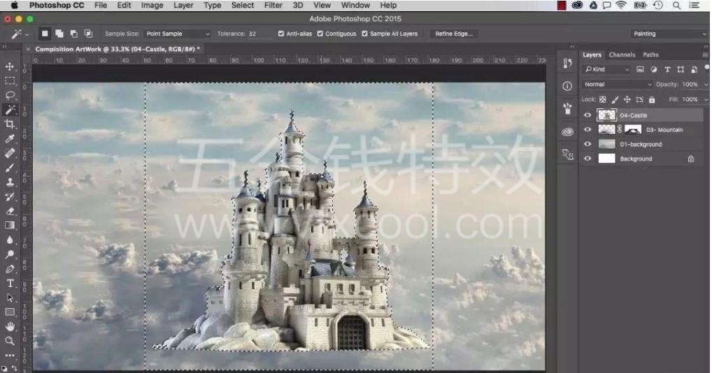 AE与PS结合，教你制作伪三维特效！