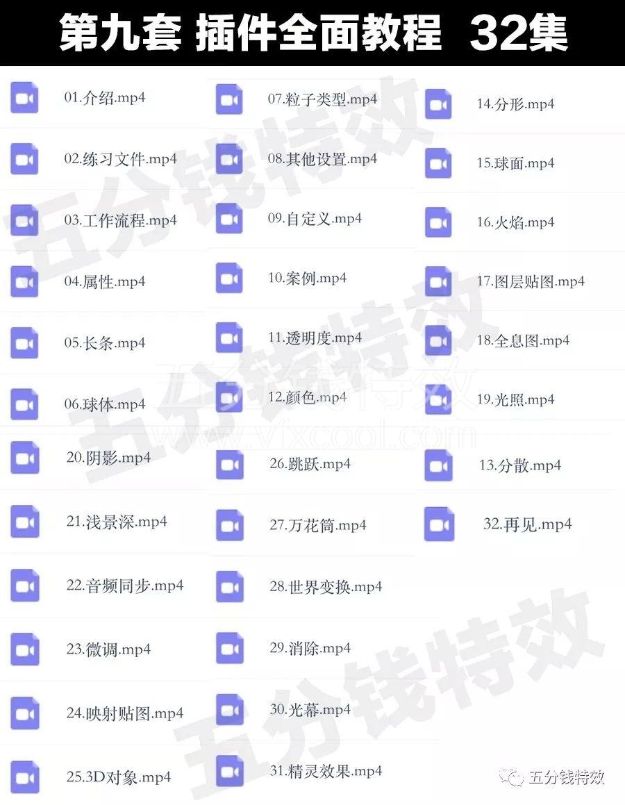 一套很走心的AE插件教程合集，带你玩转AE特效！从此走向人生巅峰！