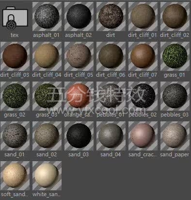 AK出品必是精品，240组AK经典C4D材质预设！