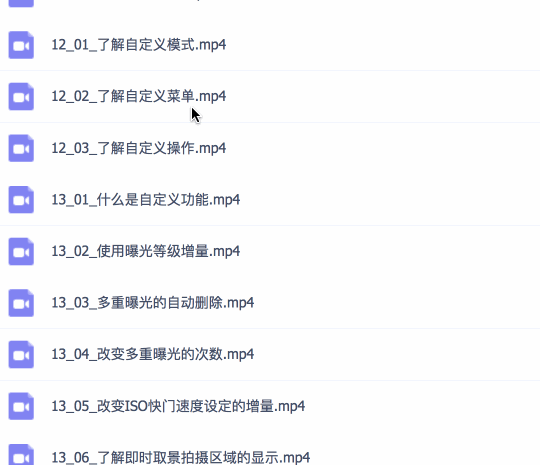 佳能5DⅢ 数码单反摄影从入门到精通，独家中文字幕精讲教程！