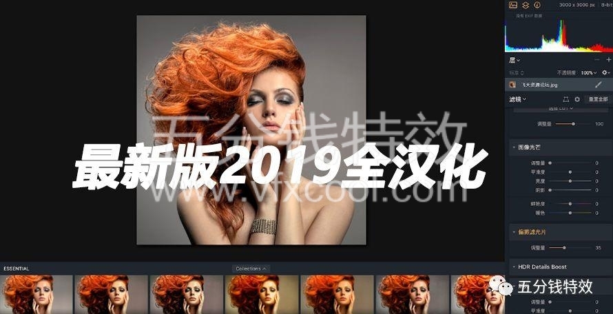 世界顶尖修图师都在用的插件，2019版全汉化，来袭！