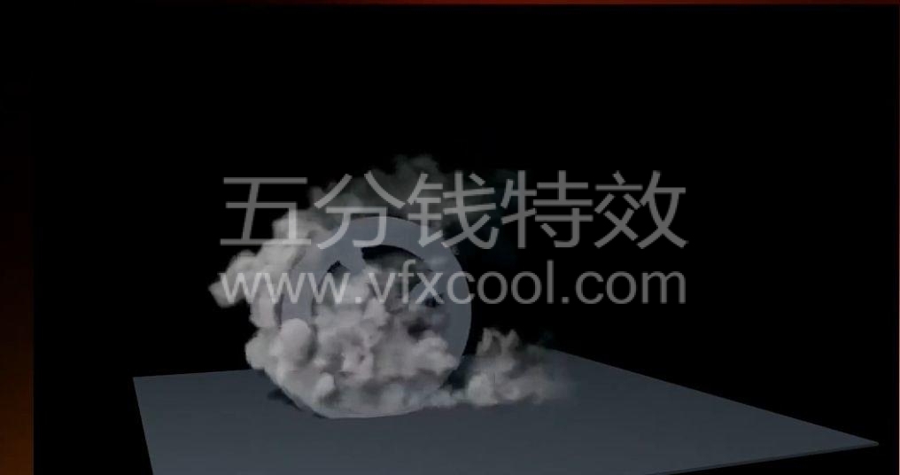 C4D火焰+烟雾+水墨特效制作神器+系统入门教程！