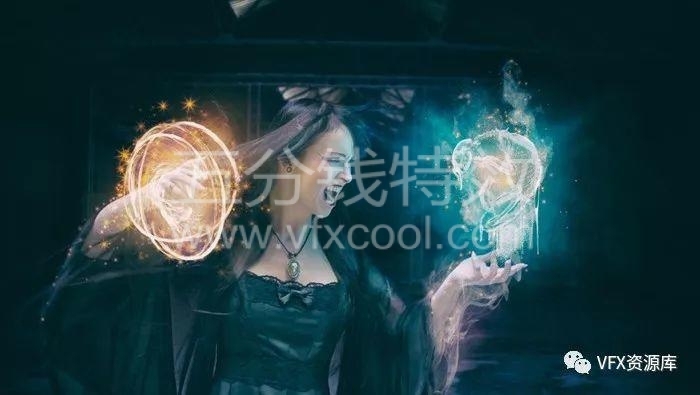 星球大战未来科幻光效激光镜头光斑叠加合成素材！
