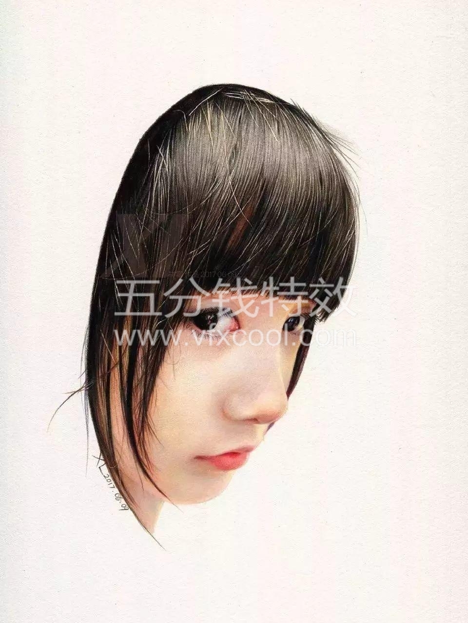 一套清新脱俗的插画彩铅教程，效果美美哒！