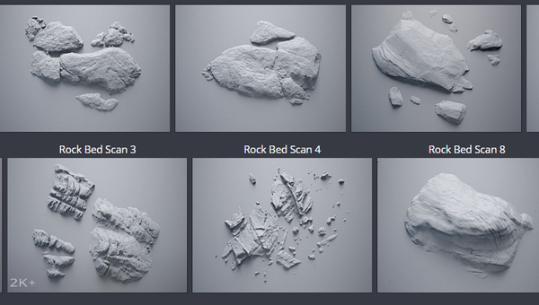 最新CG制作贴图，CG笔刷贴图纹理材质特效大全，共40G