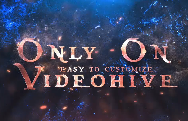 AE史诗级电影预告片，震撼文字开场AE模板，支持PR预设文件！