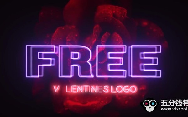 AE模板-AE霓虹闪光字幕模板！