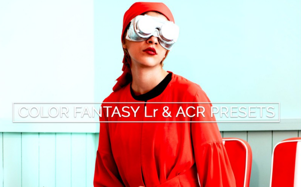 现代色调人像摄影Lightroom预设 Color Fantasy Lr & ACR Presets  !
