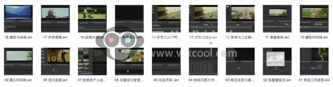 六套FCPX零基础教程＋三套FCPX疯狂转场，限时免费领取！