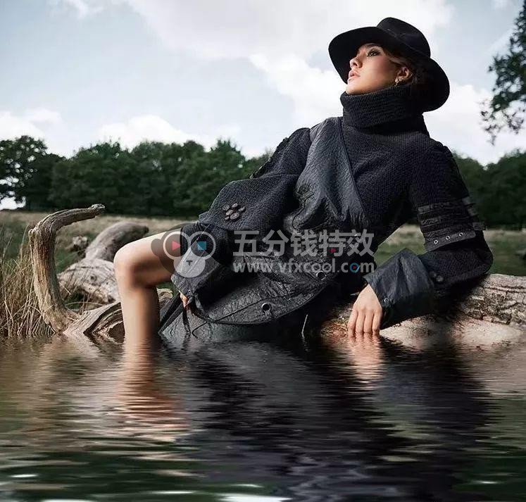 PS火焰／水墨／羽毛／水纹／魔法光／飞溅粒子／雪景特效制作合集，一键生成！