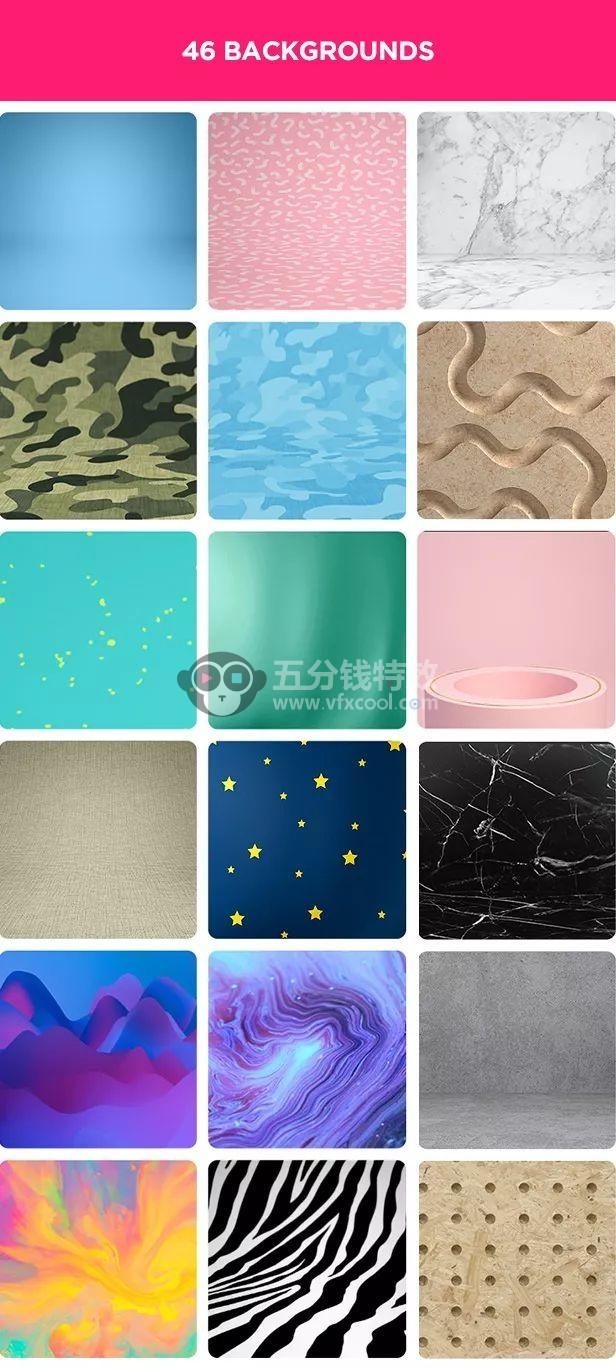 送你一套超卡哇伊3D动画可爱多彩元素工具包！让你的作品更出色！