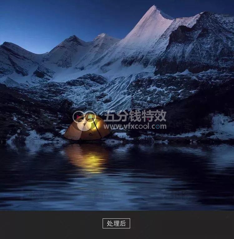 PS火焰／水墨／羽毛／水纹／魔法光／飞溅粒子／雪景特效制作合集，一键生成！