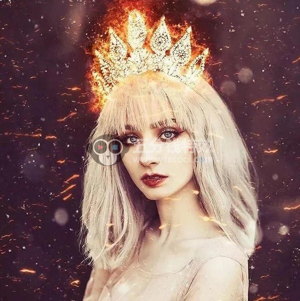 PS火焰／水墨／羽毛／水纹／魔法光／飞溅粒子／雪景特效制作合集，一键生成！带教程！