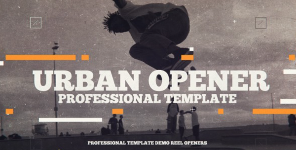 [宣传推广] 城市运动视频宣传片AE模板- Urban Promo！