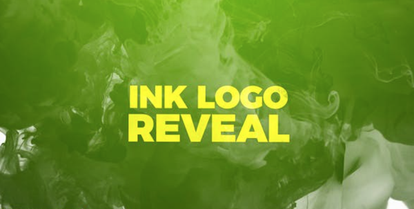[logo展示] 水墨滴落Logo动画AE模板- Ink logo Reveal Opener！