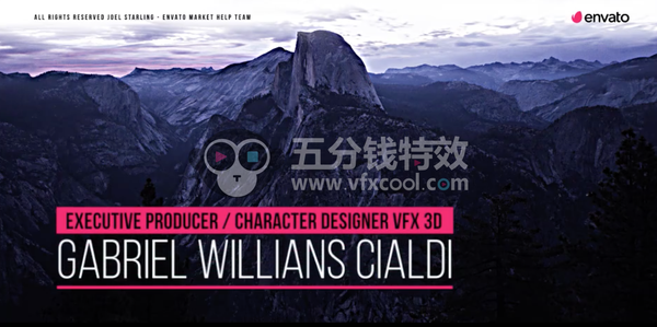 FCPX插件-16个大气简洁标题字幕条动画