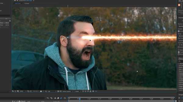 115组科幻冲击能量波魔法武器开枪火焰光线特效合成4K视频素材!