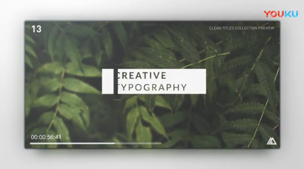 [文字标题] 20组简洁线条文字标题动画AE模板- Clean Minimal Titles！