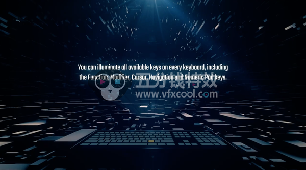 AE脚本-实体键盘操作界面输入打字动画 keyboardFX v1.1!