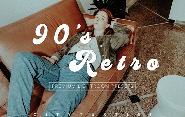 [胶片lr预设] 90年代复古风电影胶片人像Lightroom预设+移动手机版预设！