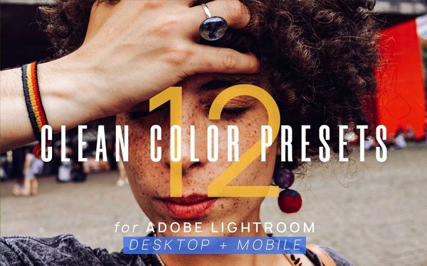 [旅行lr预设] INS户外旅行人像干净简约色彩Lightroom预设+手机版lr预设！