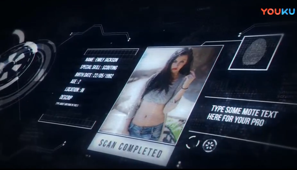 [HUD] 科技感HUD视频介绍宣传片AE模板- Digital Promo！