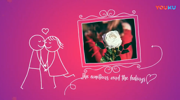 AE模板-卡通情人节爱情浪漫相册片头 Valentine’s Day Today!