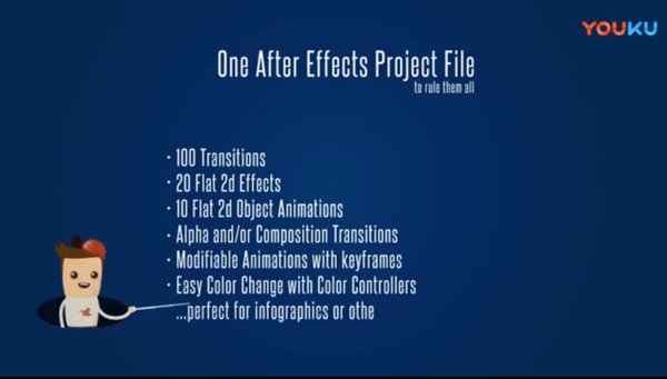 [转场] 图形动画转场AE模板- Lifetime Transitions Pack ！