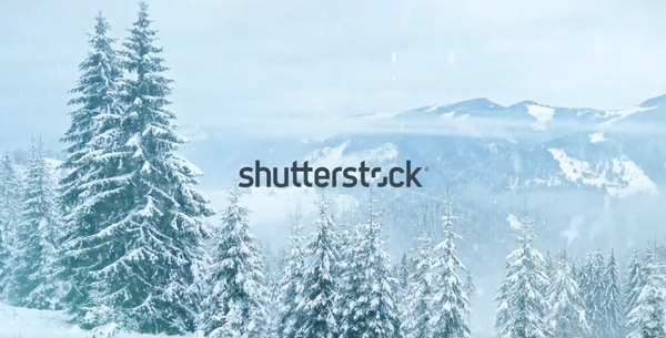 79组制作冬天下雪飘雪花结冰特效合成4K分辨率视频素材!