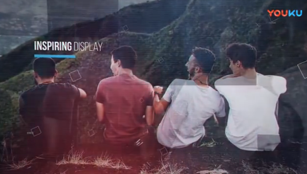 [AE模板] 图形遮罩简洁图片展示片头- Inspire Display！