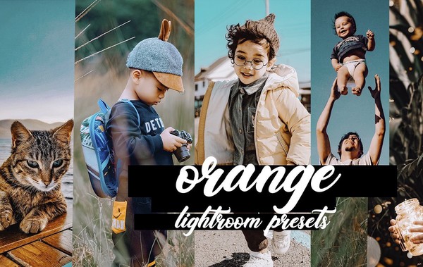 [胶片lr预设] 旅拍人像风景摄影后期电影胶片Lightroom预设ORANGE // LR PRESETS！