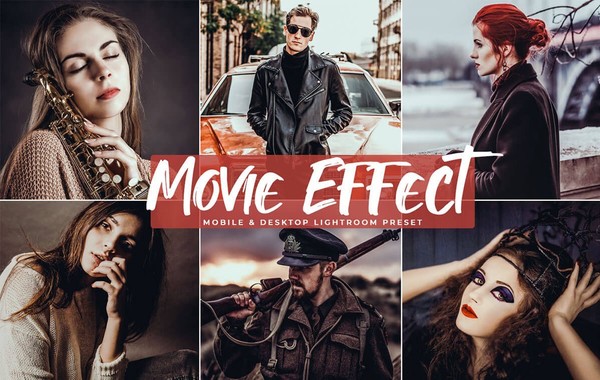 [胶片lr预设] 电影胶片人像Lightroom预设+手机版Lightroom Mobile预设！